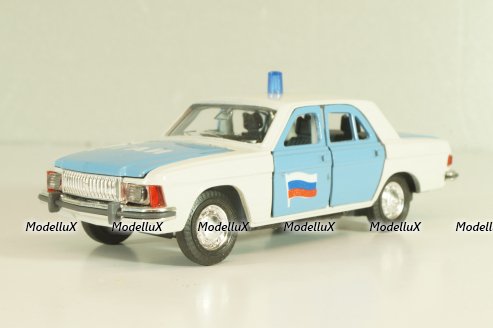 Газ-3102 Волга, ГАИ, Сентябрь 1996г., Тантал/Радон 1:43