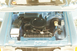 Ford Granada Coupe 1974, blue/black, L.e 702 pcs, 18080002, Touring 1:18