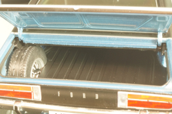 Ford Granada Coupe 1974, blue/black, L.e 702 pcs, 18080002, Touring 1:18