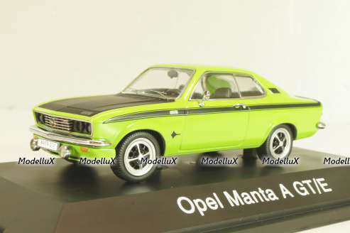 Opel Manta (A) GT/E 1971, green, 02526, Schuco 1:43
