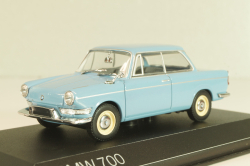 BMW 700 LS 1962, light blue, Minichamps 1:43