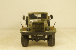 Краз-255, бортовой, хаки, Саратов 1:43
