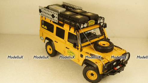 LAND ROVER DEFENDER 110 N 0 RALLY CAMEL TROPHY SABAH-MALAYSIA 1993, ALM810310, Almost Real 1:18