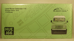 LAND ROVER DEFENDER 110 HERITAGE EDITION - 2015 - GREEN, ALM810307, Almost Real 1:18
