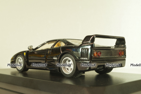 Ferrari F40 1989, black, 152, Detail cars 1:43