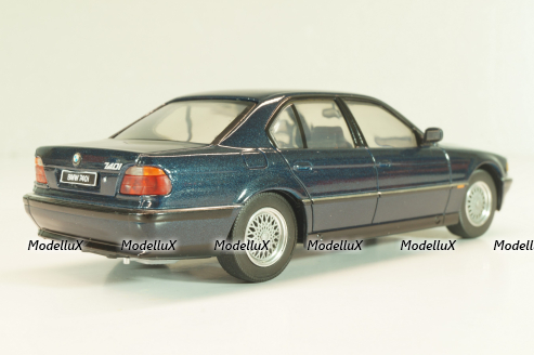 BMW 740i (E38) 1994, dark blue, 070263, Herpa 1:43