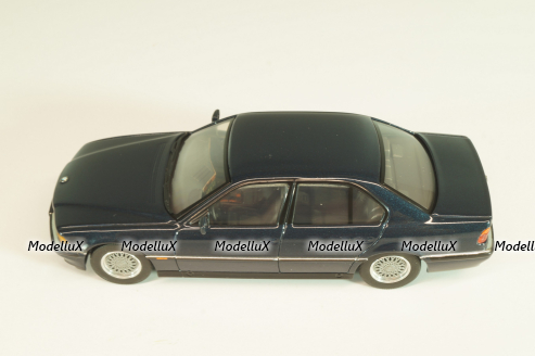 BMW 740i (E38) 1994, dark blue, 070263, Herpa 1:43
