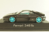 Ferrari 348 tb 1988, black/blue wheels, 010122, Herpa 1:43 