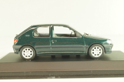 Peugeot 306 2 door 1995, green, 430112500, Minichamps 1:43