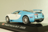 Bugatti Veyron 16.4 2005, blue/white, Altaya 1:43