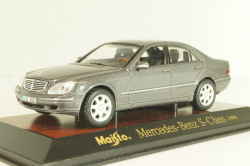 Mercedes-Benz S 500 (W220) 1998, grey, 31505, Maisto 1:43