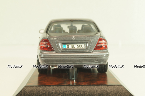 Mercedes-Benz S 500 (W220) 1998, grey, 31505, Maisto 1:43