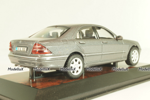 Mercedes-Benz S 500 (W220) 1998, grey, 31505, Maisto 1:43