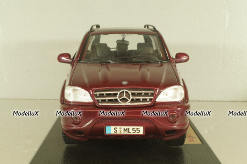 Mercedes-Benz ML 55 AMG (W163) 2000, maroon, 503348, Maisto 1:18