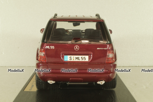 Mercedes-Benz ML 55 AMG (W163) 2000, maroon, 503348, Maisto 1:18