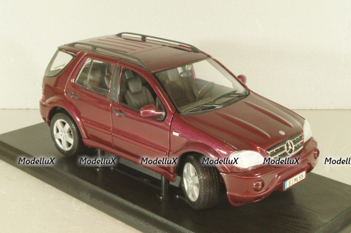 Mercedes-Benz ML 55 AMG (W163) 2000, maroon, 503348, Maisto 1:18