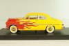 Mercury Club Coupe Street Rod 1949, yellow/red, Universal Hobbies 1:43