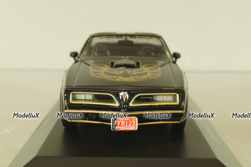 Pontiac Firebird Trans Am 1977, black, American Cars №5, AC005, Altaya 1:43