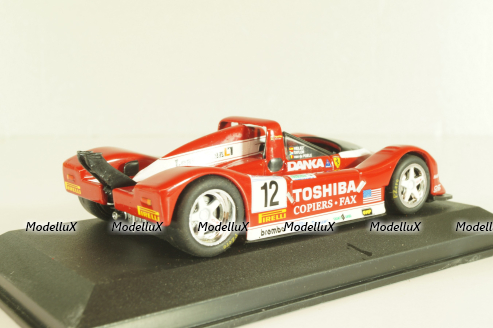 Ferrari F333 SP #12 24h Le Mans 1998, red, Altaya Le Mans Collection 1:43 Уценка!