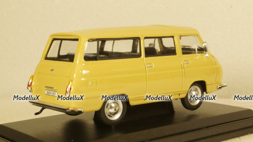 Skoda 1203 Mikrobus beige, Abrex 1:43