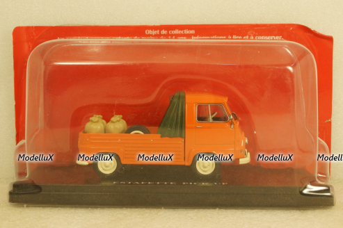 Renault Estafette Pick-Up 1960, orange green, Hachette 1:43