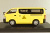 Nissan NV350 Caravan School bus 2012 light/yellow, 45597, Ebbro 1:43