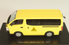 Nissan NV350 Caravan School bus 2012 light/yellow, 45597, Ebbro 1:43