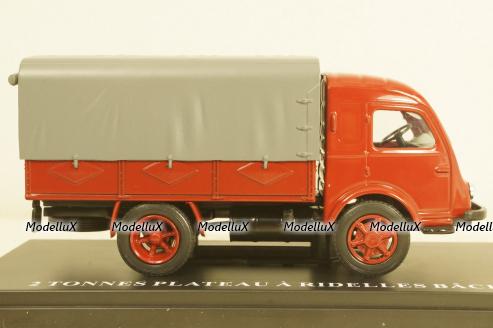 Renault Truck Telonato 2 Tonnes Plateau a Didelles, Hachette 1:43