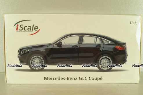 Mercedes-Benz GLC Coupe (X253) 2015, black, 118000005, Iscale 1:18