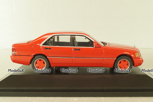 Mercedes-Benz 600 SEL (W140) 1991, red, 070041, Herpa 1:43