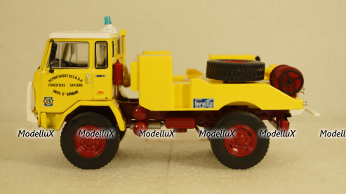 IVECO UNIC 75PC ANTINCENDIO BOSCHIVO BIRO- Francia 1975, Pompieri Italy collection #30 1:43