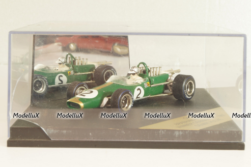 Brabham-Repco BT24 #2 winner German GP 1967, Denny Hulme, F1, Formula 1, green, Q4043, Quartzo 1:43