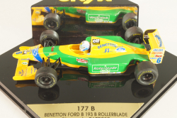 Benetton Ford B193 Rollerblade #6, R.Patrese, 177B, Onyx 1:43