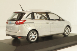 Ford Grand C-Max Grand 2010, Polar Silver, 400089101, Minichamps 1:43