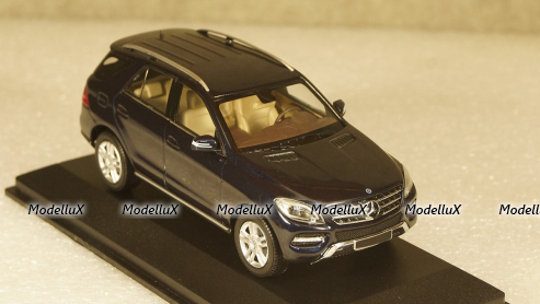 Mercedes 560 SEL S-Klass (W126) 1985 черный, iScale 1:18