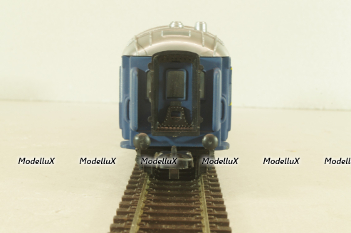 Вагон пассажирский Pullman 1-st classe, 4-х осный, DB, #90404, blue/white/silver, Lima 1:87 HO