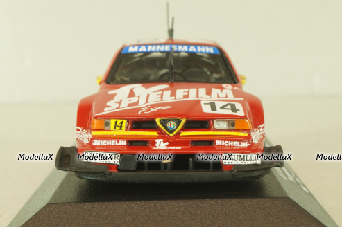 Alfa Romeo 155 V6 TI #14 Alfa corse ITC 1996, G.Fisichella, red, XT016, Onyx 1:43