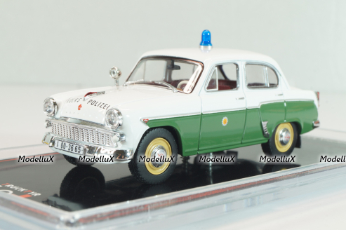 Москвич-403 VOPO, белый/зеленый, TruckTyr 1:43
