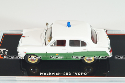 Москвич-403 VOPO, белый/зеленый, TruckTyr 1:43