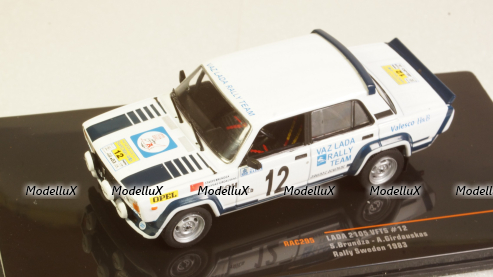 ВАЗ-2105 VFTS Lada 1500 #12 Rallye Sweden S.Brundza/A.Girdauskas 1983, RAC295, IXO 1:43