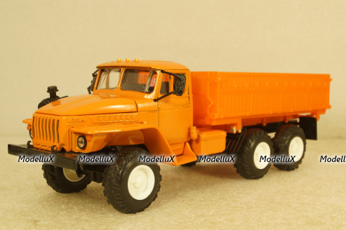 Урал-5557, оранжевый, Элекон 1:43