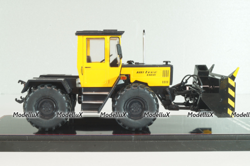 Mercedes-Benz Track 1100 auger-rotor snow blower, yellow/black, TruckTyr 1:43