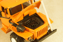 Урал-5557, оранжевый, Элекон 1:43