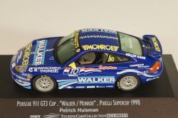 Porsche 911(996) GT3 Cup #10  Supercup 1998, P.Huisman, blue, XCL99011, ONYX 1:43