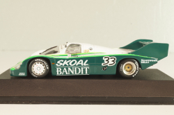 Porsche 956 Short tail #33 1000 km Mosport Park 1984, Hobss/Keegan/Konrad, white/green, Q3066, Quartzo 1:43
