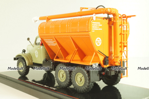 ЗСК-10 на шасси Зил-157К, зеленый/оранжевый, TruckTyr 1:43