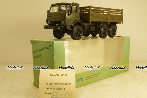 Камаз-4310, хаки 06.2010, Элекон 1:43