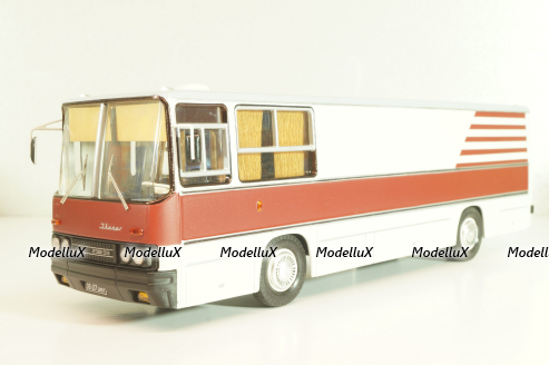 Икарус-260 грузовой, белый/красный, MD3122, Modellux 1:43