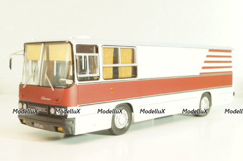 Икарус-260 грузовой, белый/красный, MD3122, Modellux 1:43