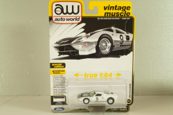 Ford GT40 #9 1964, white/black, AWSP182/24A, Autoworld 1:64